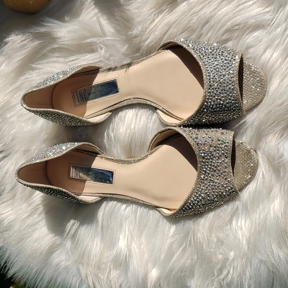 INC International Concepts D'Orsay Flat Rhinestone - Picture 4 of 11